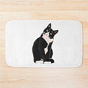 Black Cat Bath Mat