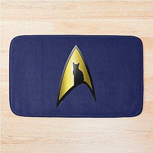 Starfleet Cat Bath Mat