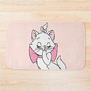 Marie cute aristocats. Beautiful kitty. Cartoon cat teehee Bath Mat