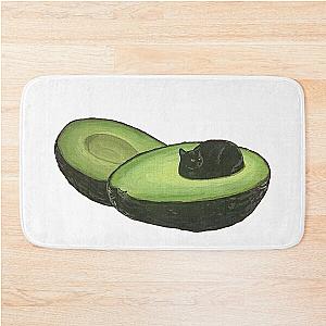 Avocado Cat Bath Mat