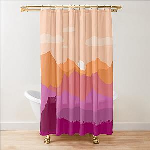 Lesbian Cat Landscape Shower Curtain