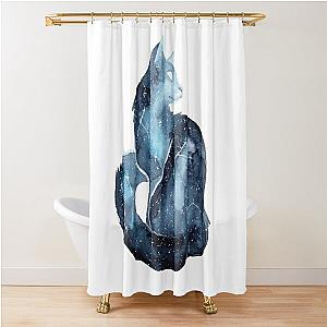 Galaxy Cat Shower Curtain