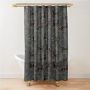 Christmas Cats Shower Curtain