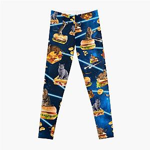 Junk Cat From Outer Space Leggings