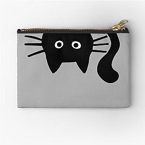 Funny Black Cat Zipper Pouch