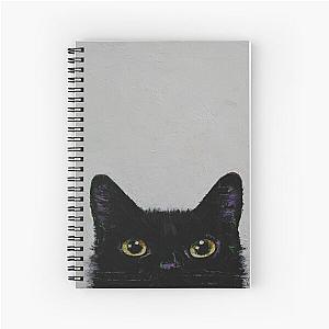 Black Cat Spiral Notebook