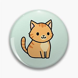 Orange Tabby Cat Pin