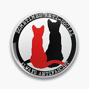 Antifa Cats Pin