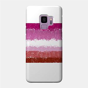 Lesbian Cases - Lesbian Flag Crosshatch Design Phone Case TP1503