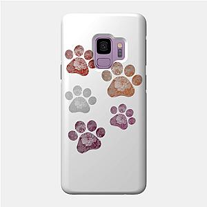 Lesbian Cases - Subtle Floral Paw Prints Flag Phone Case TP1503