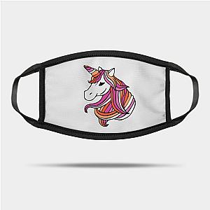 Lesbian Face Masks - Lesbian Flag Unicorn Mask TP1503