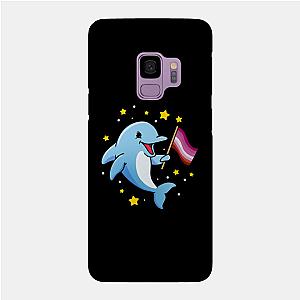 Lesbian Cases - Lesbian Dolphin Lesbian Pride Phone Case TP1503