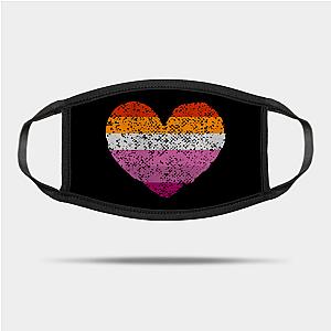 Lesbian Face Masks - Lesbian Pride Flag Mask TP1503