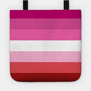 Lesbian Bags - Pink Lesbian Flag Tote TP1503