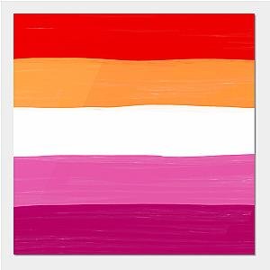 Lesbian Posters - Lesbian flag Poster TP1503