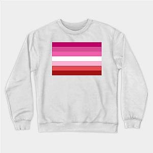 Lesbian Sweatshirts - Pink Lesbian Flag Sweatshirt TP1503