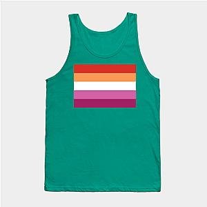 Lesbian Tank Tops - Lesbian Pride Flag Tank Top TP1503