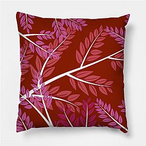 Lesbian Pillows - Lesbian Pride Overlapping Simple Leafy Branches Pillow TP1503