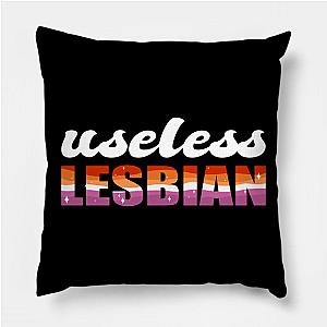 Lesbian Pillows - Useless Lesbian Gay Pride Lesbian Flag LGBT Pillow TP1503