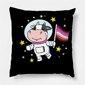 Lesbian Pillows - Lesbian Cow In Space Lesbian Pillow TP1503