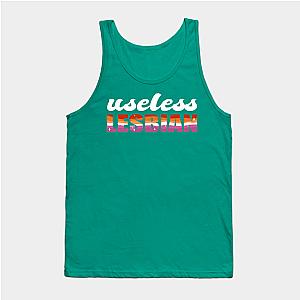 Lesbian Tank Tops - Useless Lesbian Gay Pride Lesbian Flag LGBT Tank Top TP1503