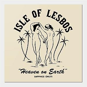 Lesbian Posters - Isle of Lesbos Poster TP1503