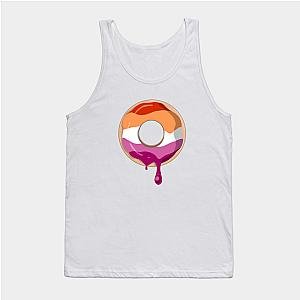 Lesbian Tank Tops - Lesbian Pride Donut Tank Top TP1503