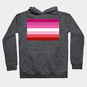 Lesbian Hoodies - Pink Lesbian Flag Hoodie TP1503