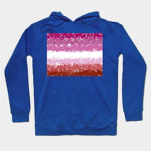 Lesbian Hoodies - Lesbian Swirls Flag Design Hoodie TP1503