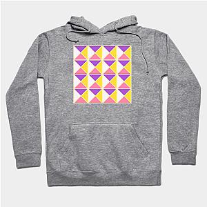 Lesbian Hoodies - Sapphic Pride Triangle Pattern Hoodie TP1503