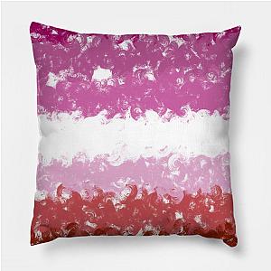 Lesbian Pillows - Lesbian Swirls Flag Design Pillow TP1503