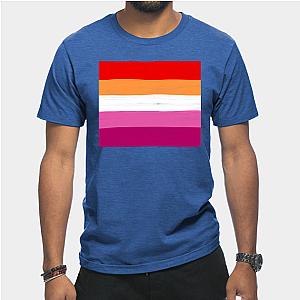 Lesbian T-Shirts - Lesbian flag T-Shirt TP1503