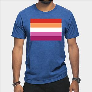 Lesbian T-Shirts - Lesbian Pride Flag T-Shirt TP1503