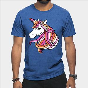 Lesbian T-Shirts - Lesbian Flag Unicorn T-Shirt TP1503