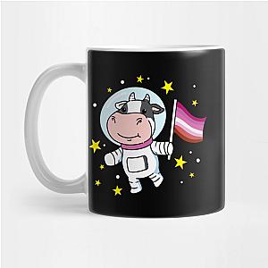 Lesbian Mugs- Lesbian Cow In Space Lesbian Mug TP1503