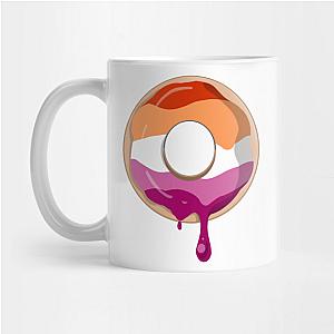 Lesbian Mugs- Lesbian Pride Donut Mug TP1503