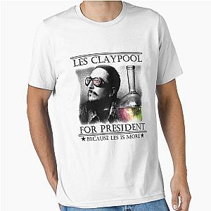 Les Claypool For President Classic Style - Women's Trending Graphic Essential T-Shirt