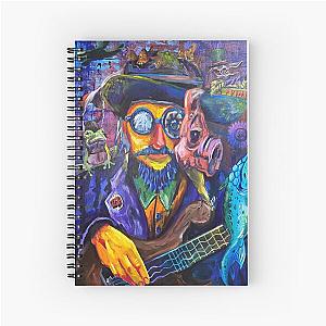 Les Claypool Painting Spiral Notebook