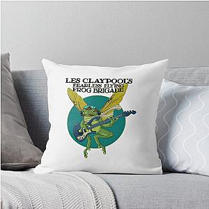 Les Claypool - Summer of Green Tie Dye Throw Pillow