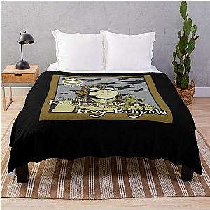 Les Claypool The Frog Brigade Live Frogs Throw Blanket