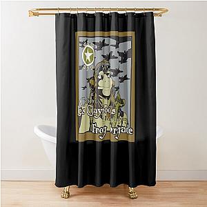 Les Claypool The Frog Brigade Live Frogs Shower Curtain