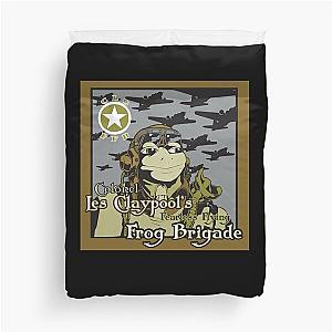 Les Claypool The Frog Brigade Live Frogs Set Duvet Cover