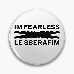 Le sserafim logo - les serafim band girl Pin