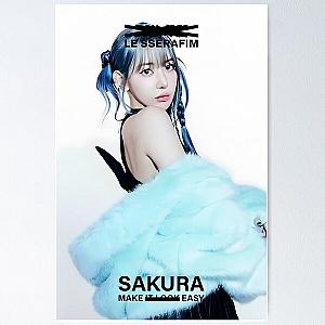 Le Sserafim Sakura Poster