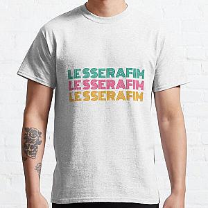 Le sserafim Colorful Monoton Classic T-Shirt
