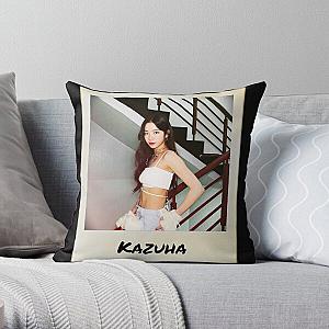 Kazuha LE SSERAFIM original art Throw Pillow