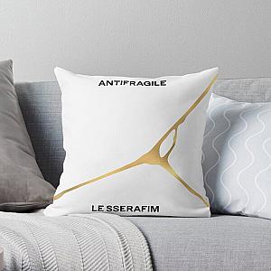 Le Sserafim Antifragile Throw Pillow