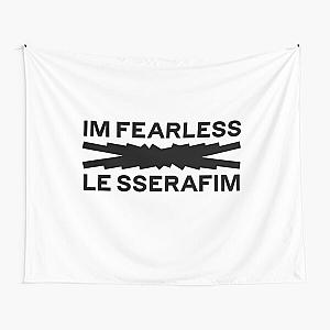 Le sserafim logo - les serafim band girl Tapestry