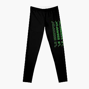 LE SSERAFIM Green Leggings