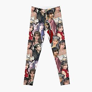 Sakura Le Sserafim Collage Leggings